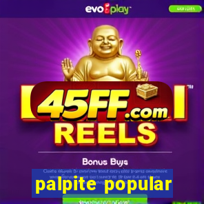 palpite popular